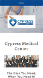 Mobile Screenshot of cypressmedicalcenter.com